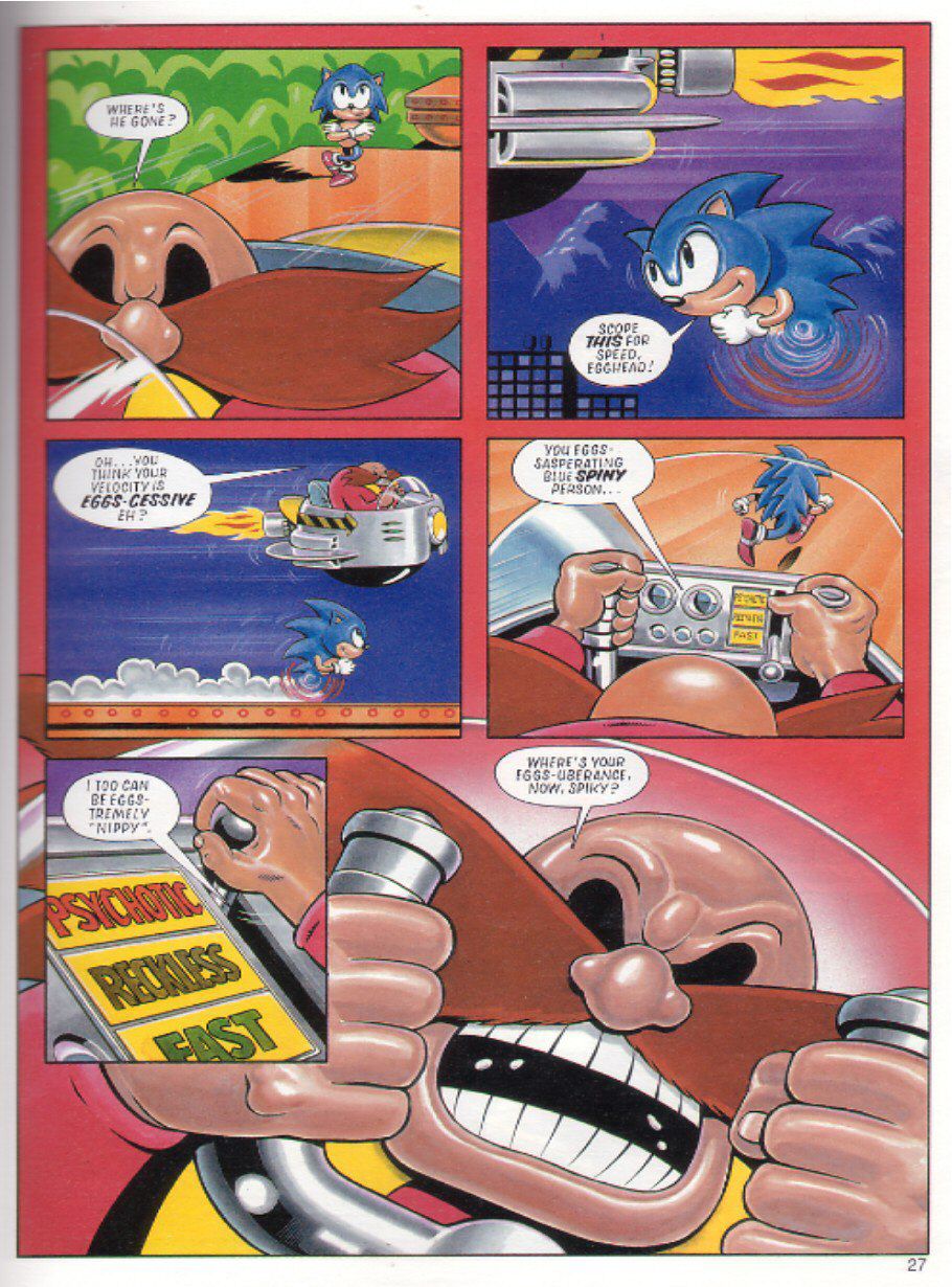 Sonic the Hedgehog Yearbook 1991 Page 26